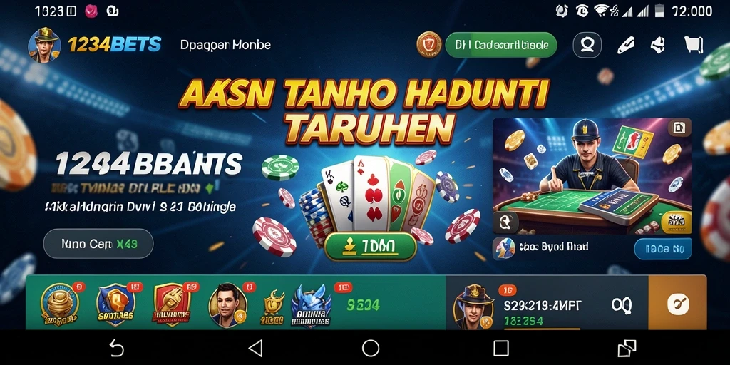 Gameplay seru dan adrenalin tinggi di 1234BETS.