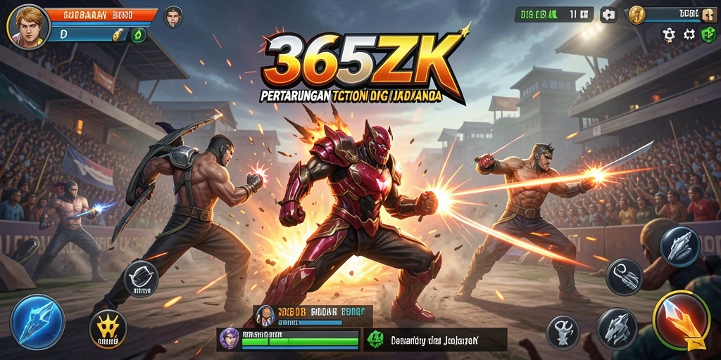 Tampilan gameplay 365ZK yang seru dan mendebarkan dalam aksi.