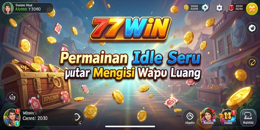 Tampilan gameplay <strong>777WIN</strong> dengan mekanika permainan <strong>Idle</strong> yang menarik.