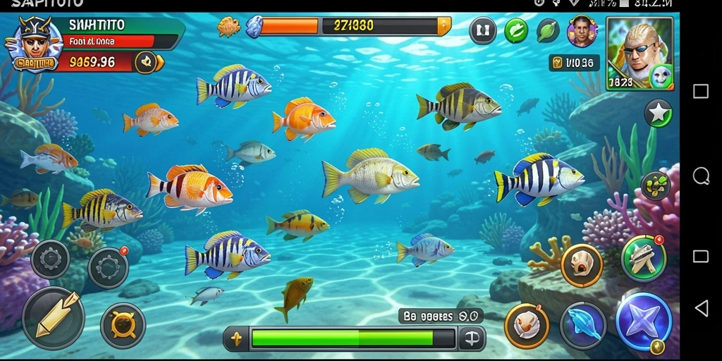 Gameplay seru menembak ikan di SAPITOTO.