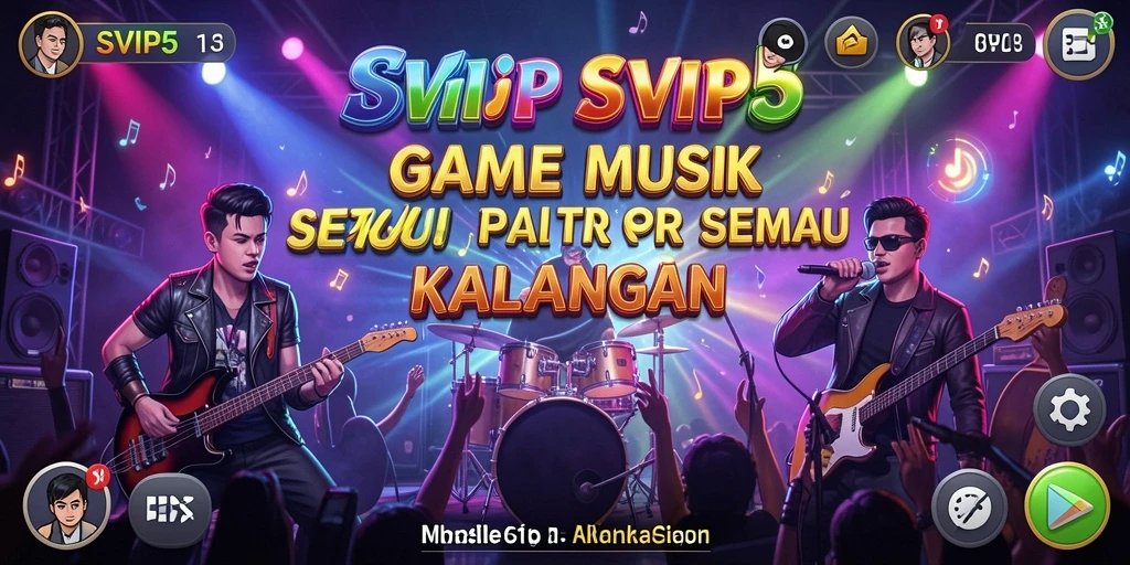 Tampilan gameplay SVIP5 yang penuh warna dan interaktif.