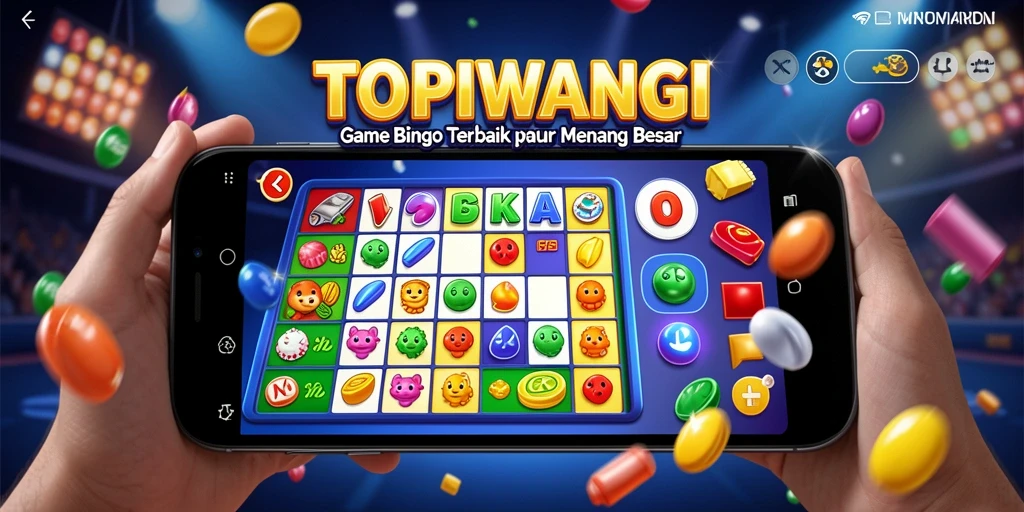 Tampilan gameplay seru di aplikasi TOPIWANGI dengan interaksi pemain.