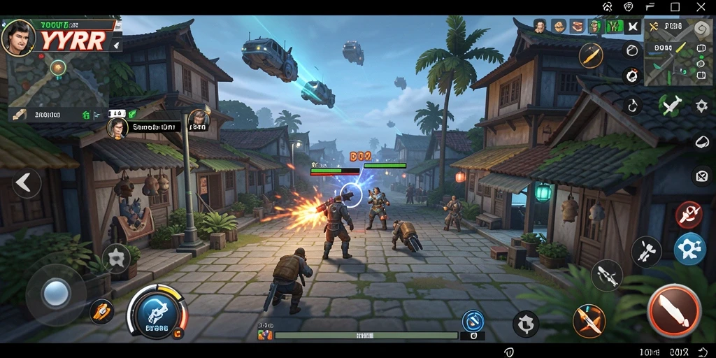 Gameplay seru dengan grafis menawan di YYRR.